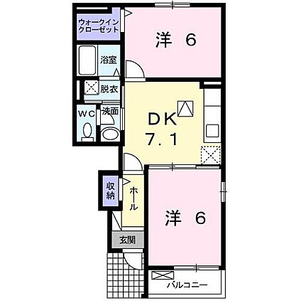 サンフィオーレC_間取り_0