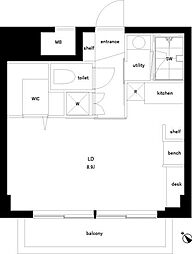 間取図画像 ワンルーム