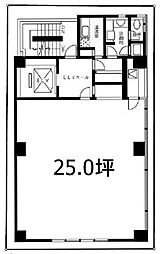 KSビル ワンルームの間取図画像