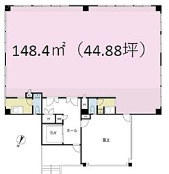 麹町高善ビル ワンルームの間取図画像