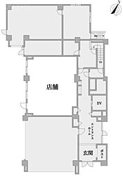 日興ロイヤルパレス一番町 ワンルームの間取図画像