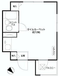 間取図画像 ワンルーム