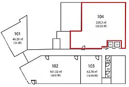 PALTビル ワンルームの間取図画像
