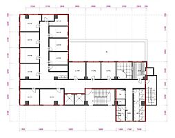 林野会館 ワンルームの間取図画像
