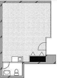 パラスト上目黒 ワンルームの間取図画像