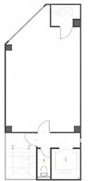 シエルブルー入船 ワンルームの間取図画像