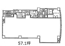 東宝駒込ビル ワンルームの間取図画像