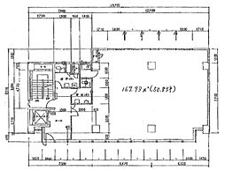 新下谷ビル ワンルームの間取図画像