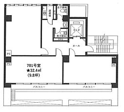 間取図画像 ワンルーム