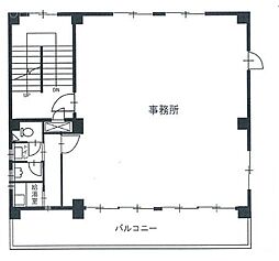 水野ビル ワンルームの間取図画像