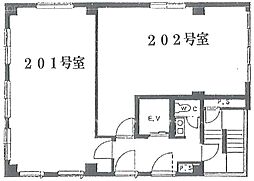 プラネックス813 ワンルームの間取図画像
