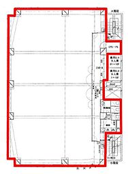 麹町プレイス ワンルームの間取図画像