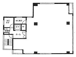 ハイ・シティ湯島 ワンルームの間取図画像