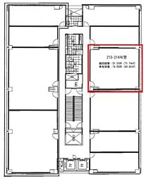 ビュレックス京橋 ワンルームの間取図画像