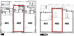 CedarTerrace番町 ワンルームの間取図画像