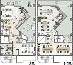 パシフィックスクエア九段南 ワンルームの間取図画像