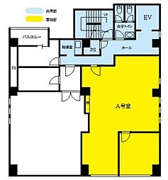 YHビル ワンルームの間取図画像