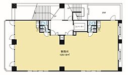 大河原ビル ワンルームの間取図画像
