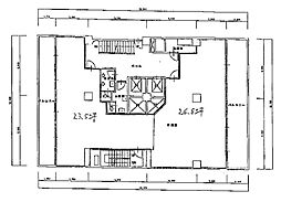 明宏ビル本館 ワンルームの間取図画像