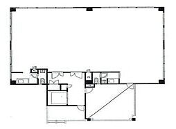 麹町高善ビル ワンルームの間取図画像