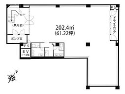 千駄ヶ谷尾澤ビル ワンルームの間取図画像