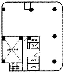 コウノビルMM21 ワンルームの間取図画像