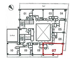 TK関内プラザ ワンルームの間取図画像