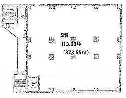 大東倉庫(株)芝浦ビル ワンルームの間取図画像