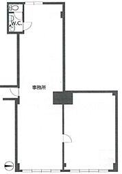 エザンス高井戸 ワンルームの間取図画像