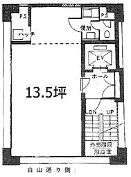 ミツワ神保町ビル ワンルームの間取図画像