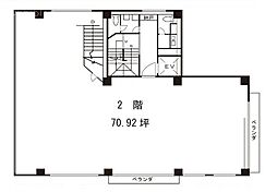 小池ビル ワンルームの間取図画像
