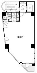 HKパークビル1 ワンルームの間取図画像