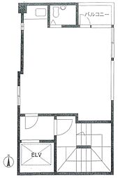 堀留寿ビル ワンルームの間取図画像