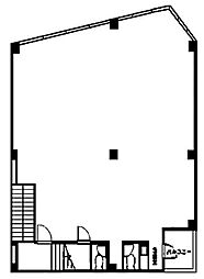 第三花田ビル ワンルームの間取図画像