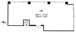 JR山手線 恵比寿駅 徒歩4分 3階/-