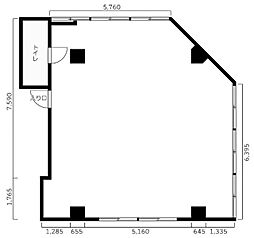 東京メトロ丸ノ内線 新宿御苑前駅 徒歩6分 5階/-
