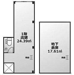 東武東上線 東武練馬駅 徒歩3分 地下1階/-