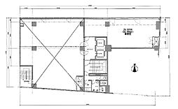 赤坂アビタシオンビル ワンルームの間取図画像