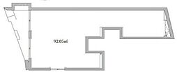 TheRoom井の頭公園 ワンルームの間取図画像