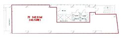 ログズ日本橋堀留ビル ワンルームの間取図画像