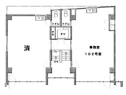 宝栄内神田ビル ワンルームの間取図画像