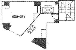 A.T.ビル別館 ワンルームの間取図画像