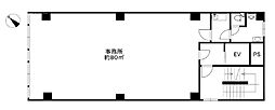 JACCビル ワンルームの間取図画像