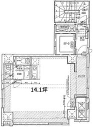 田村町SHINSHODOHBLDG ワンルームの間取図画像