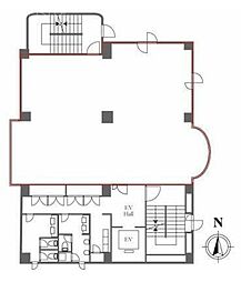 スリージェ南大井ビル ワンルームの間取図画像