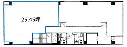 FUJIビル ワンルームの間取図画像