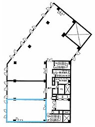 新宿国際ビルディング新館 ワンルームの間取図画像