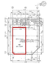 有馬ビル ワンルームの間取図画像