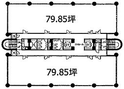 東京原木会館の間取図画像