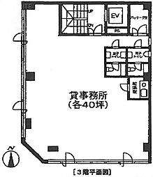 大原ビル ワンルームの間取図画像